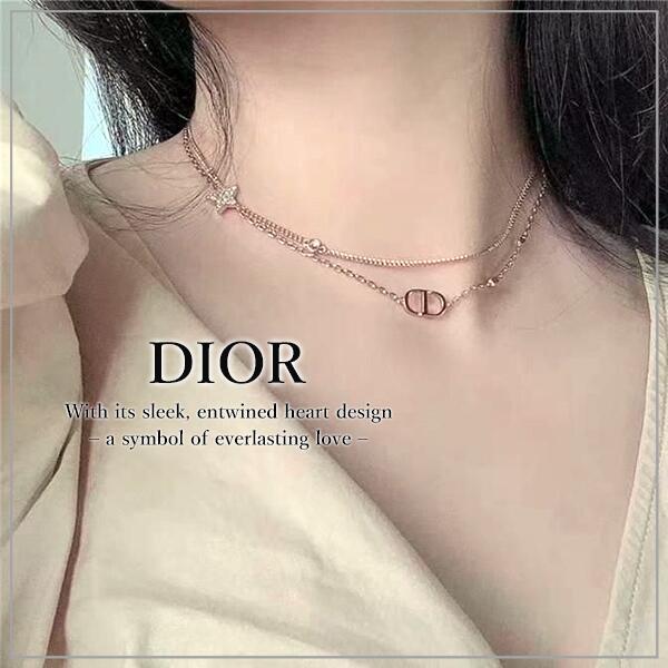 【Dior】PETIT CD ダブル ネックレス